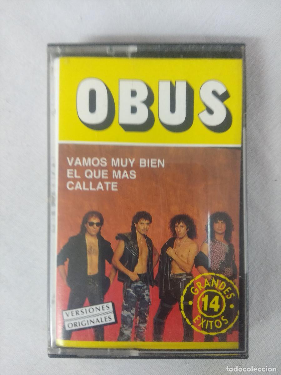 Casetes antiguos: OBUS/GRANDES 14 EXITOS/CASETE METAL. - Foto 1