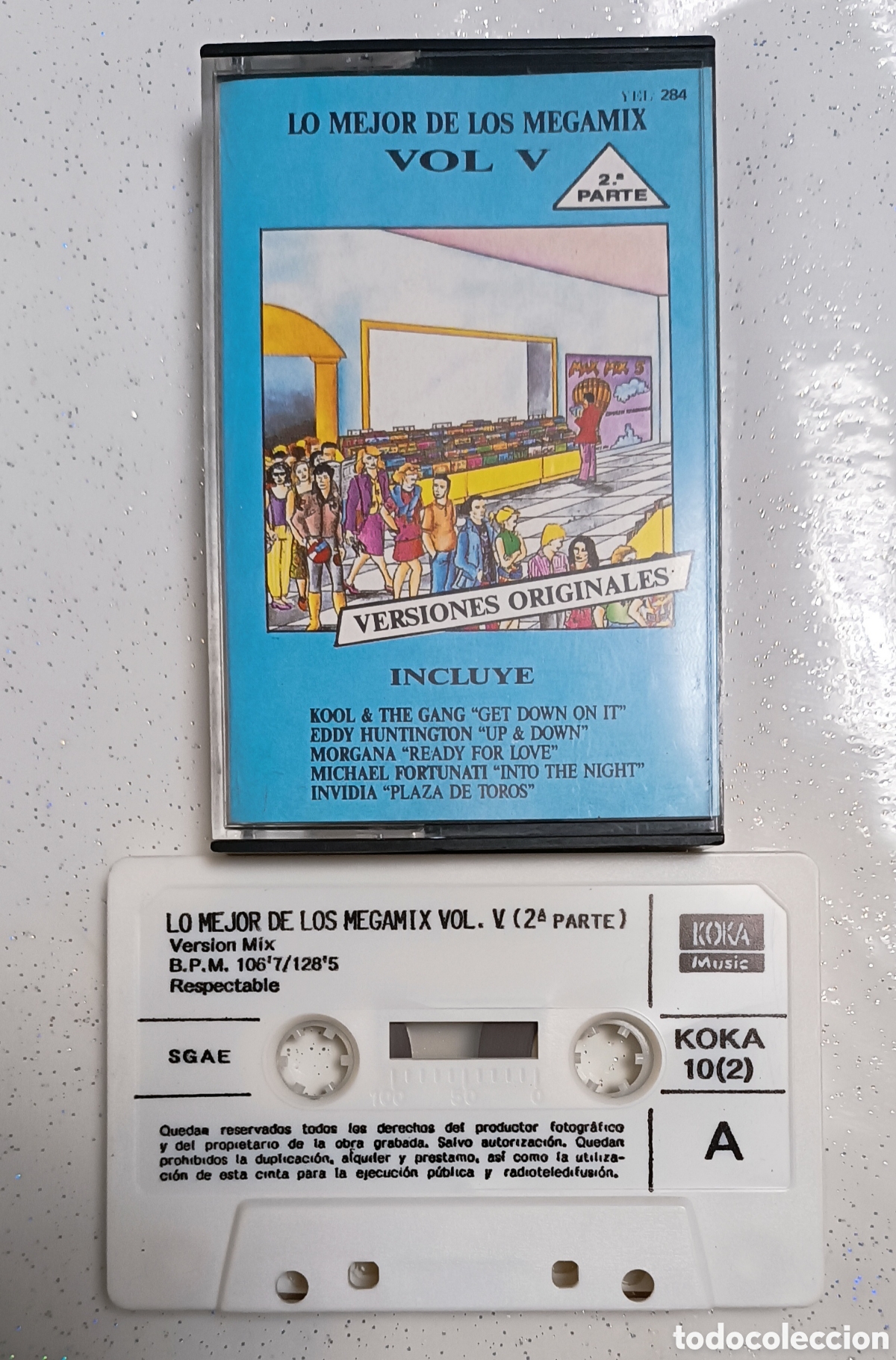 Casetes antiguos: CASETE LO MEJOR DE LOS MEGAMIX VOL. VOLUMEN V 5 PARTE 2 II. SOLO 1 CASETE!!