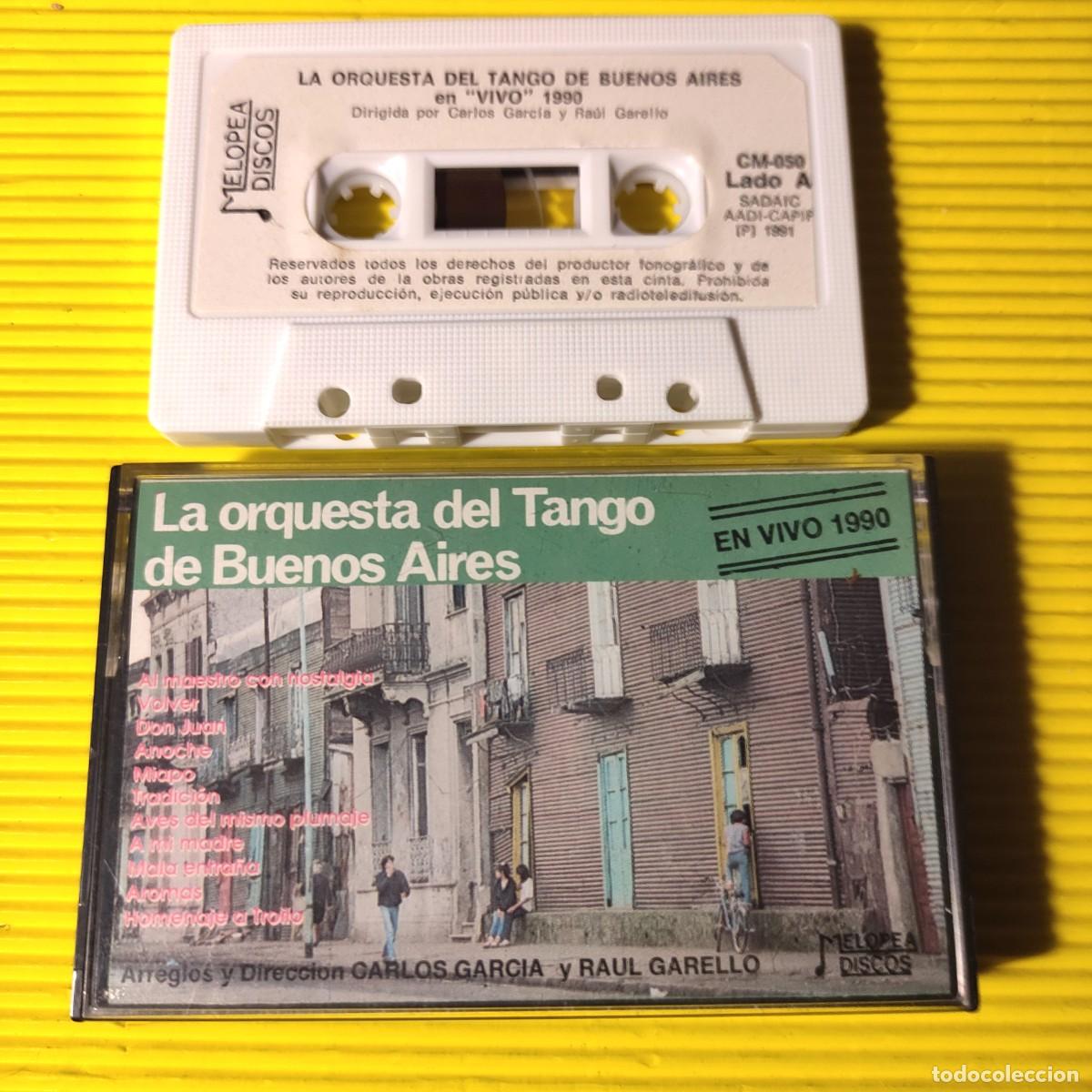 Casetes antiguos: CASETE LA ORQUESTA DEL TANGO DE BUENOS AIRES
