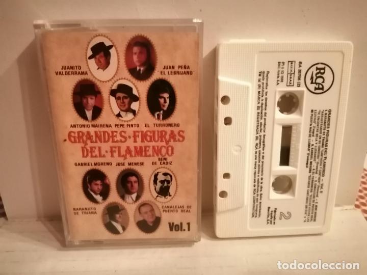 Cassette antiche: ANTIGUA CASETE CASSETTE GRANDES FIGURAS DEL FLAMENCO VOL 1 VER FOTOS