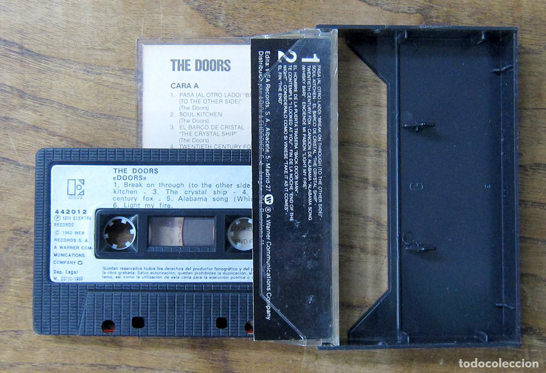 Casetes antiguos: THE DOORS (1974) - 1983 - THE END, LIGHT MY FIRE - Foto 2