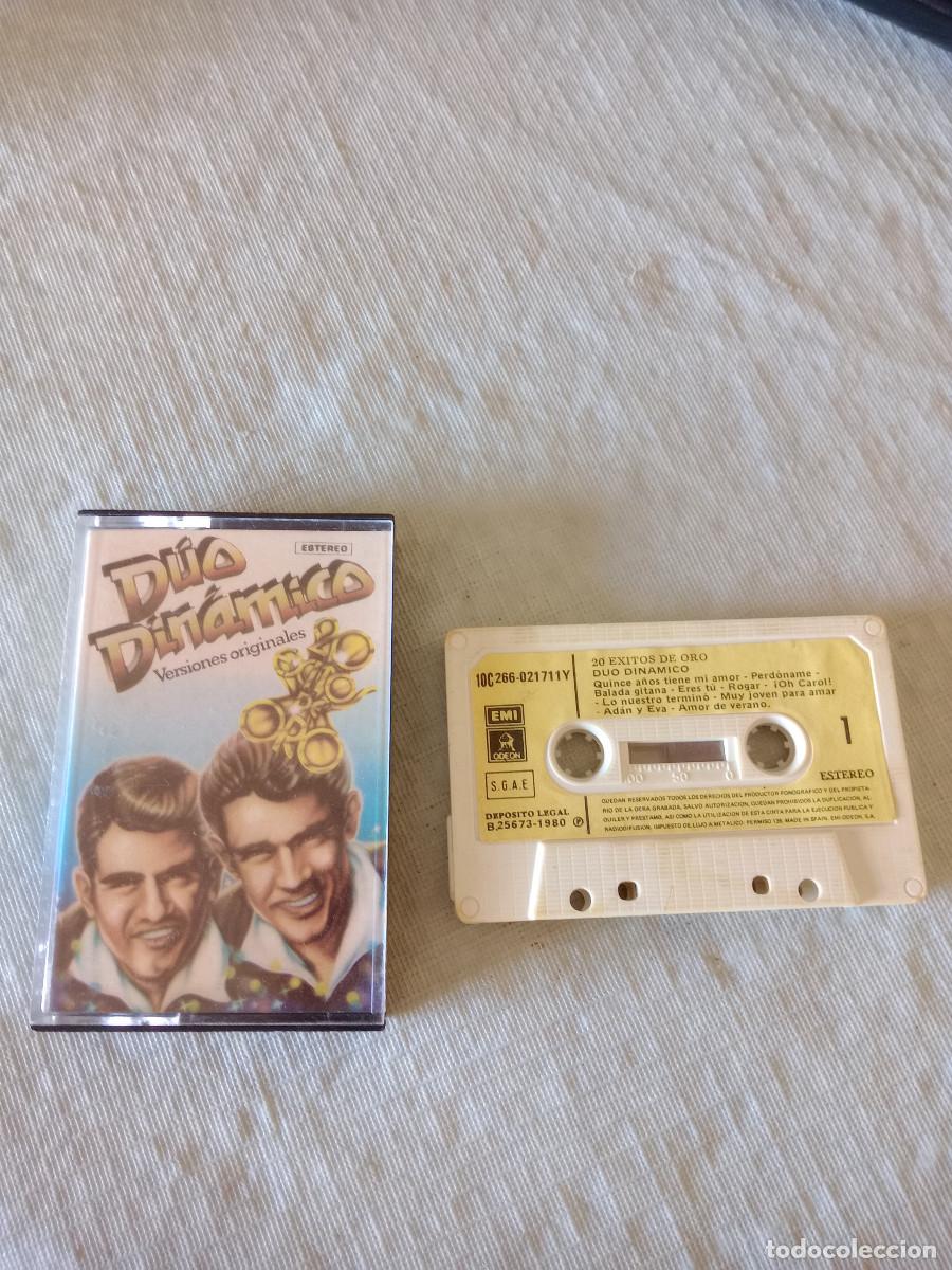 Casetes antiguos: DUO DINAMICO 20 EXITOS DE ORO CASETT - Foto 1