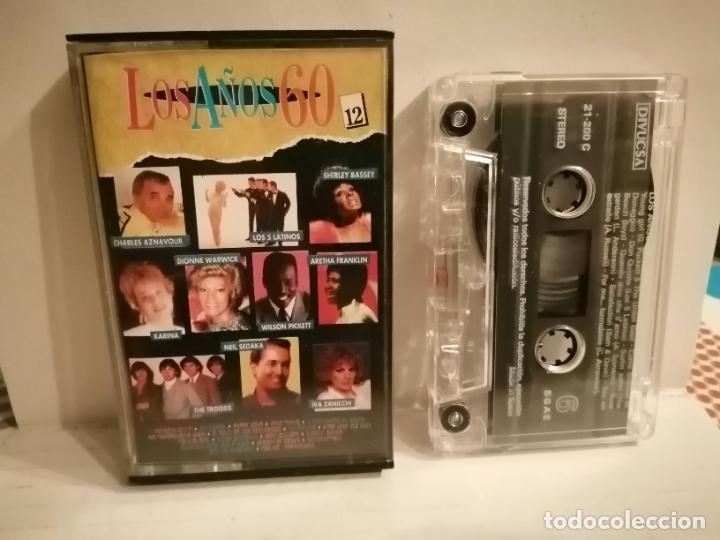 Cassettes Anciennes: ANTIGUA CASETE CASSETTE LOS A&Ntilde;OS 60 NUMERO 12 VER FOTOS
