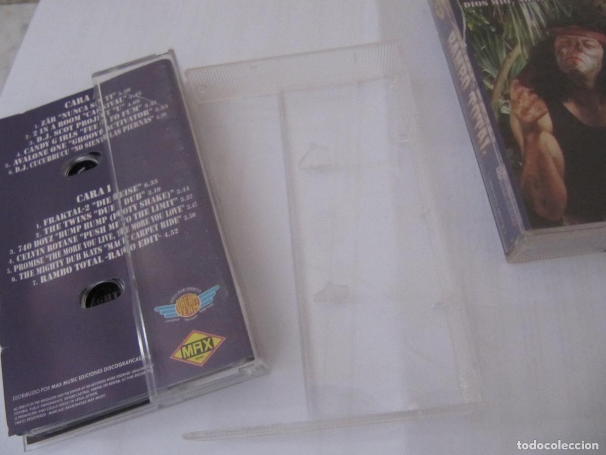 Casetes antiguos: RAMBO TOTAL 2 CASETTES - Foto 2