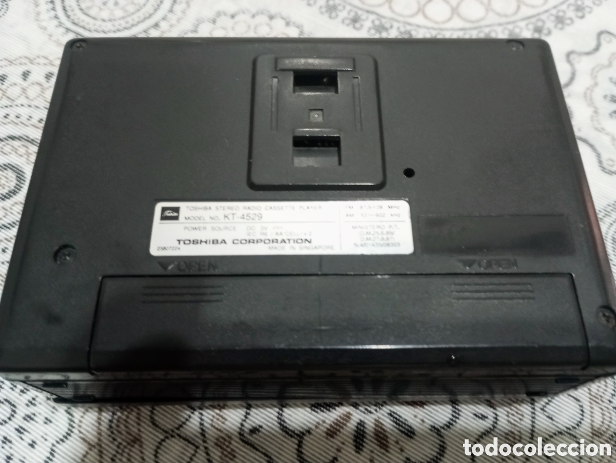 Casetes antiguos: Walkman Toshiba, lector de CD. - Foto 4