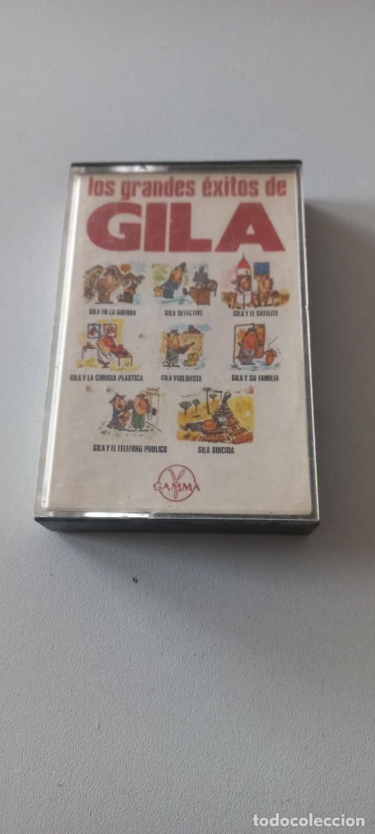 Casetes antiguos: Cinta casete Los grandes exitos de Gila - Foto 1