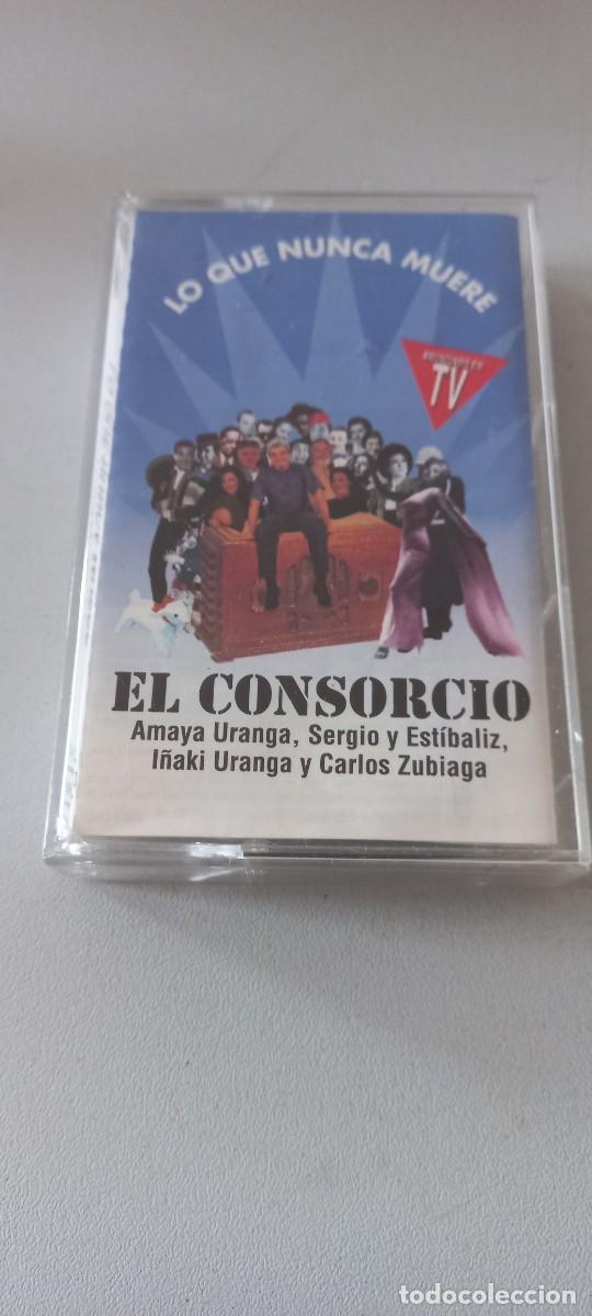 Casetes antiguos: Cinta casete El consorcio - Foto 1