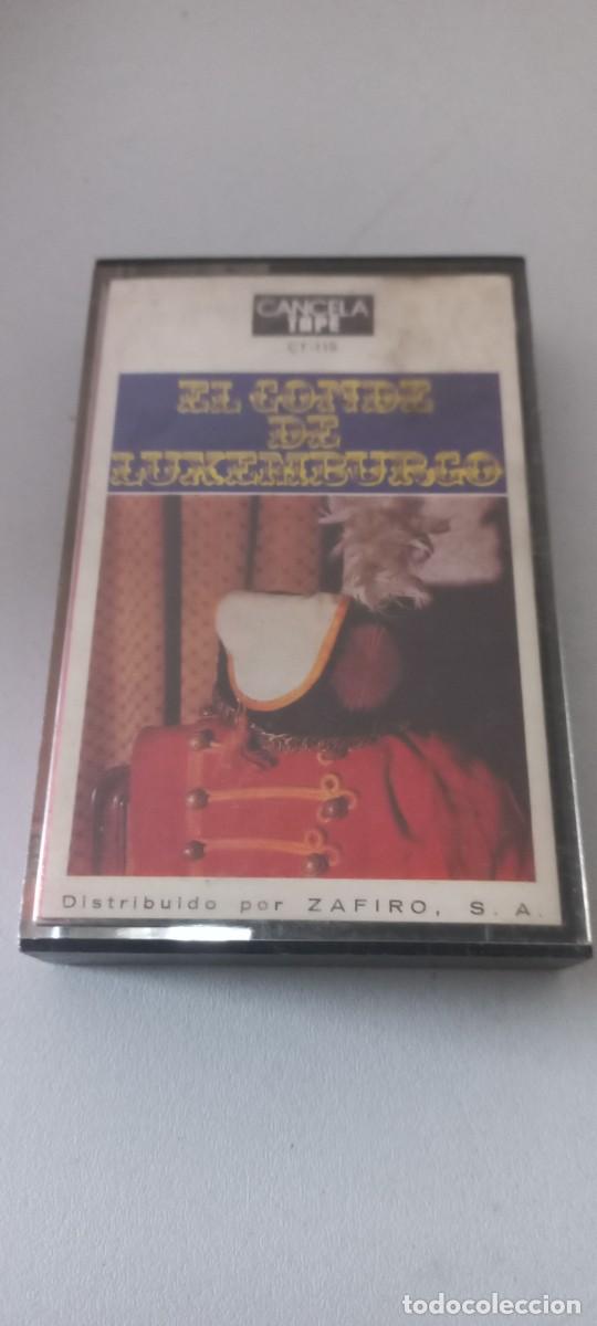 Cassette antiche: Cinta casete El conde de Luxemburgo