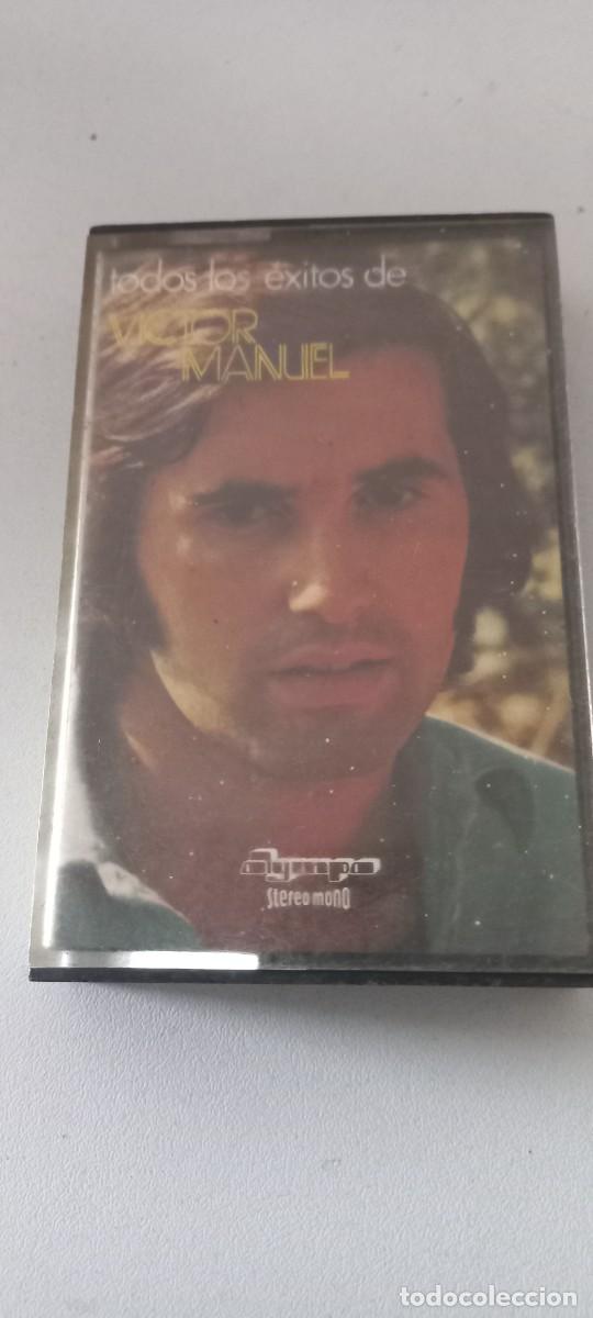 Casetes antiguos: Cinta casete Todos los exitos de Victor Manuel - Foto 1