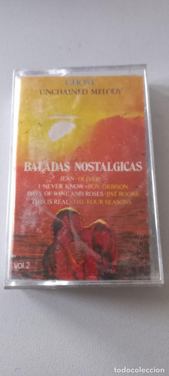 Casetes antiguos: Cinta casete Baladas Nostalgicas - Ghost - Foto 1