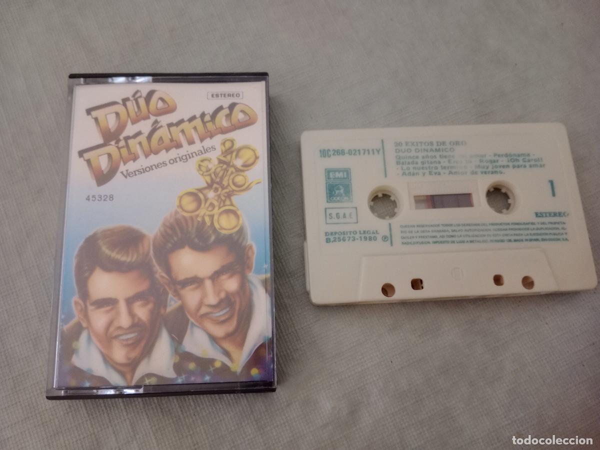 Casetes antiguos: DUO DINAMICO / 20 EXITOS DE ORO CASETT - Foto 1