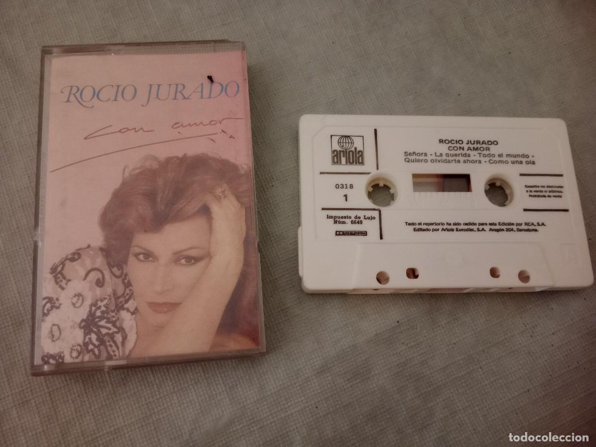 Casetes antiguos: ROCIO JURADO / CON AMOR CASETT - Foto 1