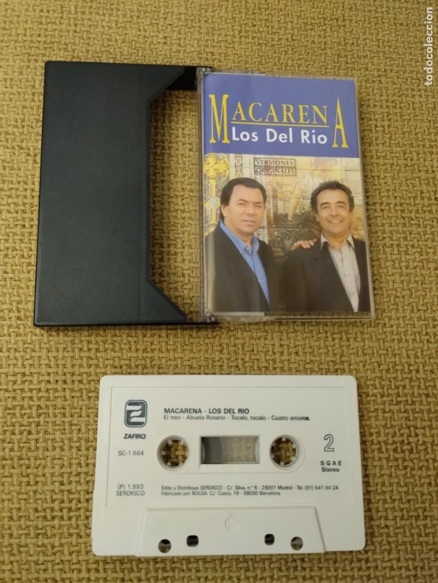 Casetes antiguos: Cinta Cassette Los del R&iacute;o. Macarena - Foto 2