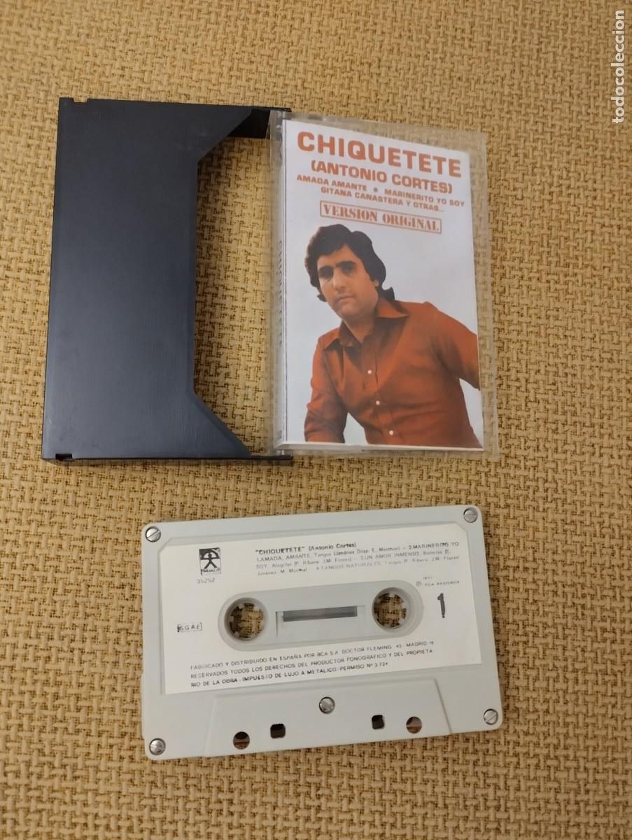 Casetes antiguos: Cinta Cassette. Chiquetete. - Foto 2