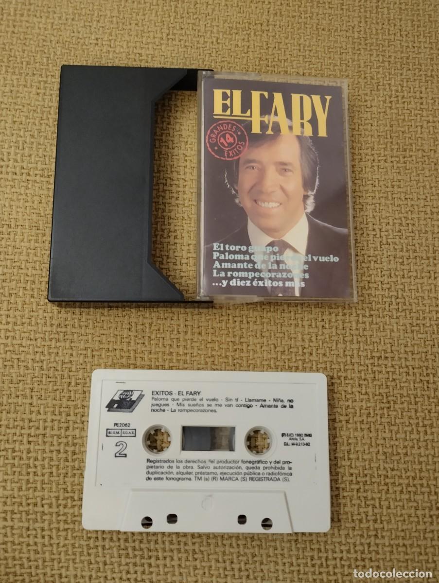 Casetes antiguos: Cinta Cassette. El Fary. &Eacute;xitos . - Foto 2