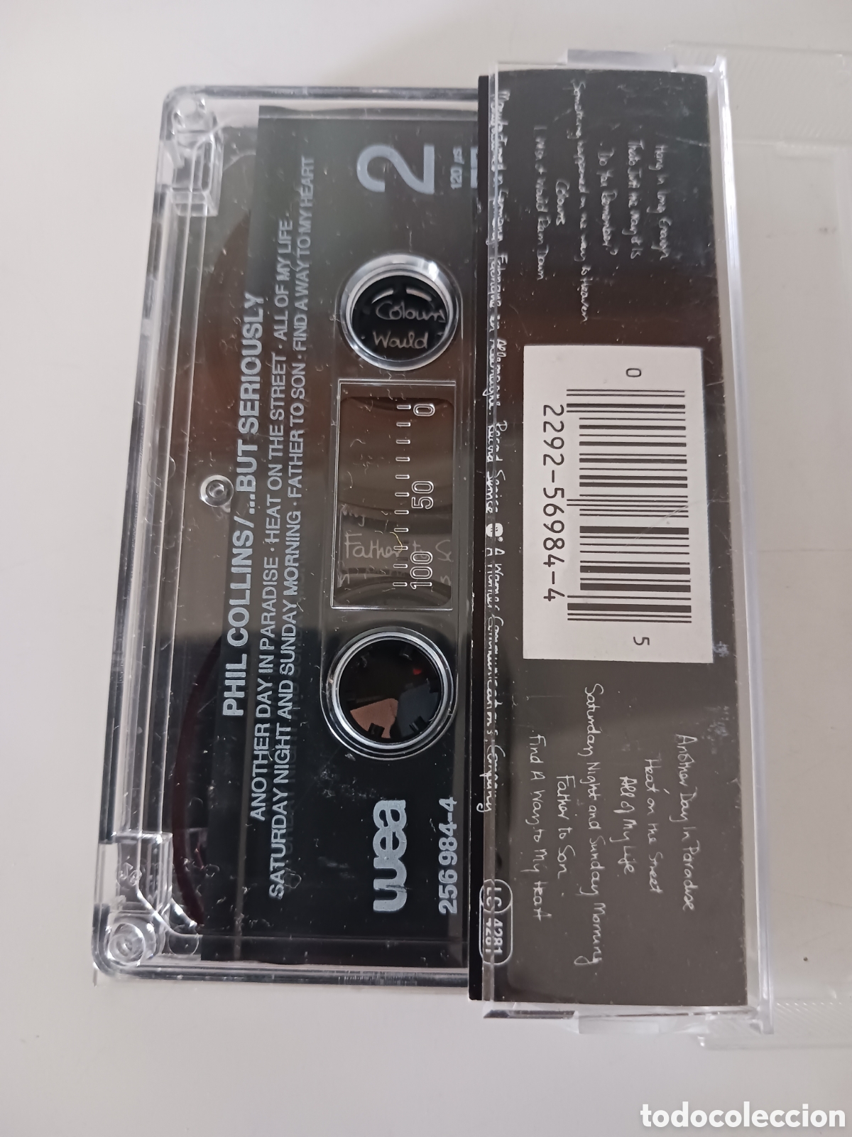 Casetes antiguos: Casete Phil Collins But seriously 1989 - Foto 2