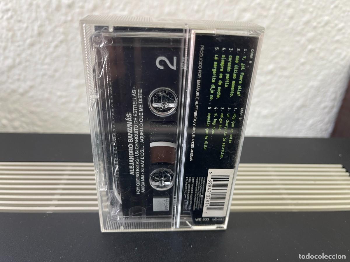 Casetes antiguos: Alejandro Sanz - M&aacute;s casette - Foto 3