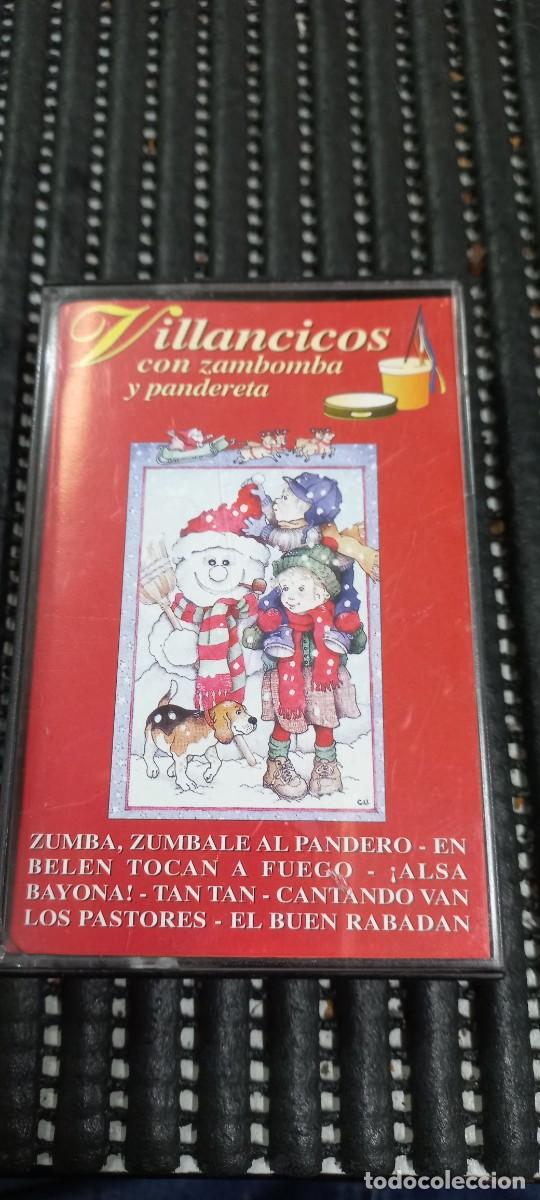 Casetes antiguos: Cinta casete Villancicos con zambomba y pandereta