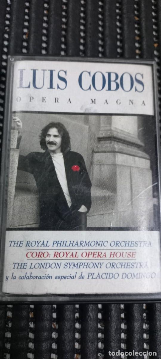 Casetes antiguos: Cinta casete Luis Cobos - Opera Magna - Foto 1
