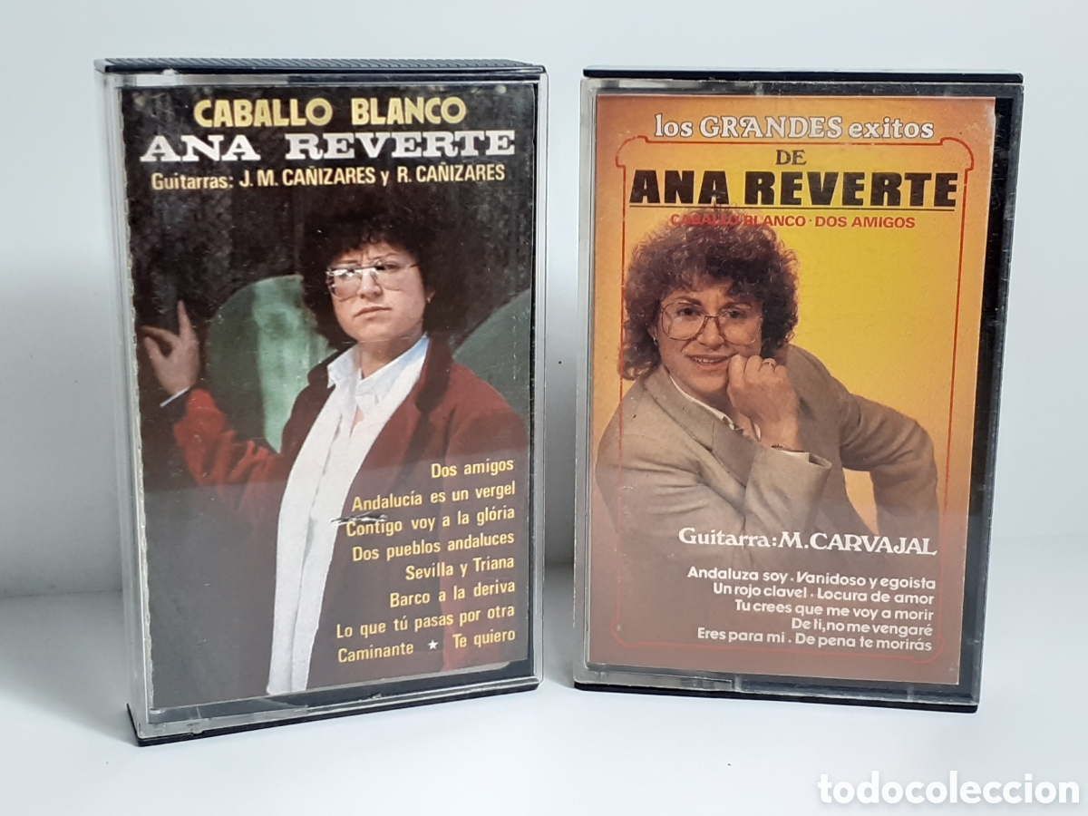 Casetes antiguos: ANA REVERTE - LOTE DOS CASSETTES - Foto 1