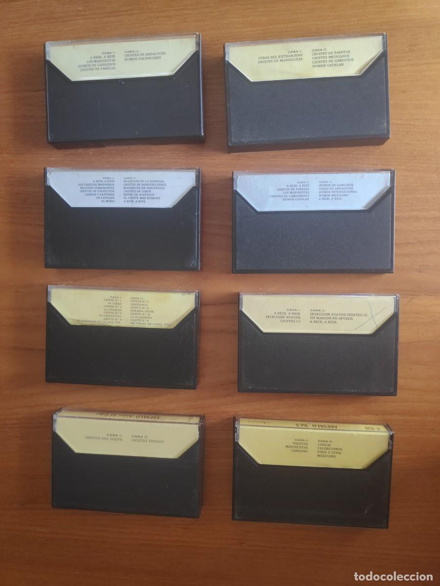 Casetes antiguos: 8 Cintas de Cassettes de Arevalo - Foto 2