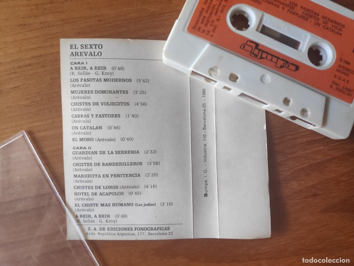 Casetes antiguos: 8 Cintas de Cassettes de Arevalo - Foto 5