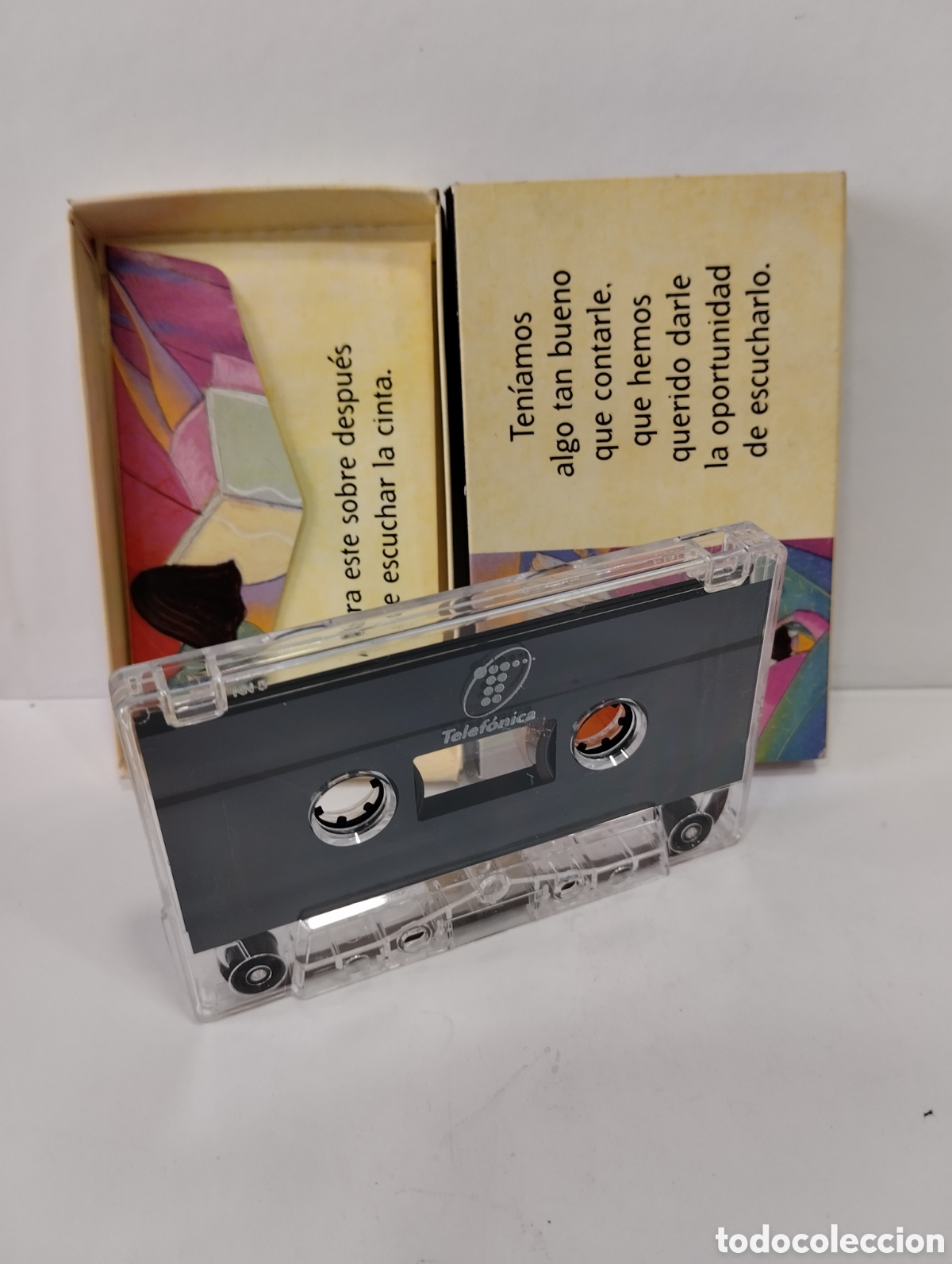Casetes antiguos: CINTA CASSETTE PUBLICITARI TELEFONICA EN SU ESTUCHE