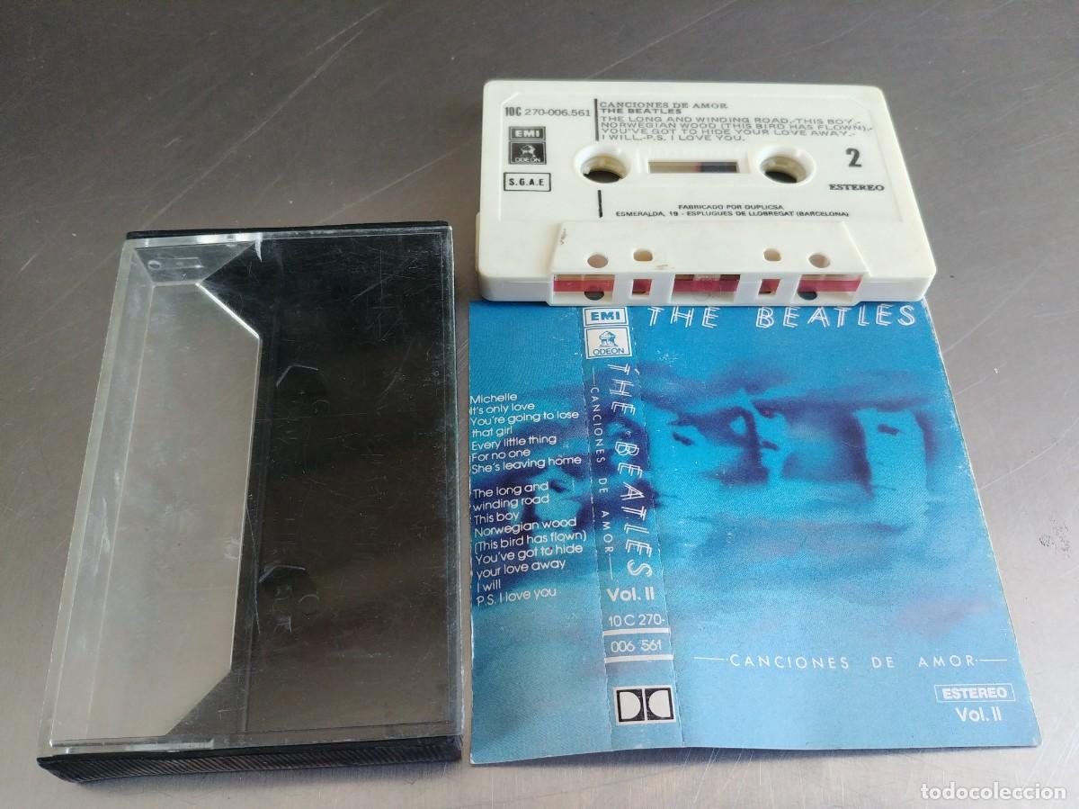 Casetes antiguos: THE BEATLES-CASETE CANCIONES DE AMOR VOL.II
