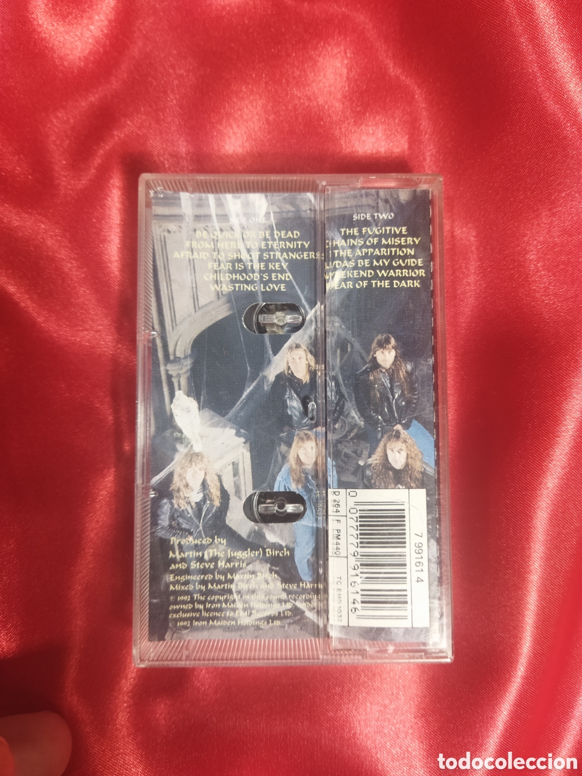 Casetes antiguos: Cassette iron maiden - Foto 2
