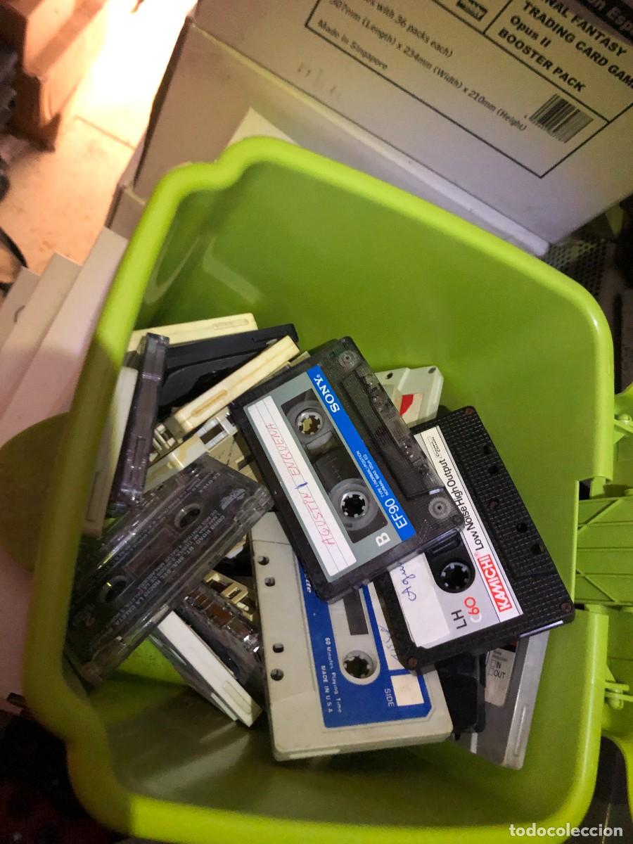 Casetes antiguos: 25 cintas casetes cassette sin caratula ni caja - kreaten
