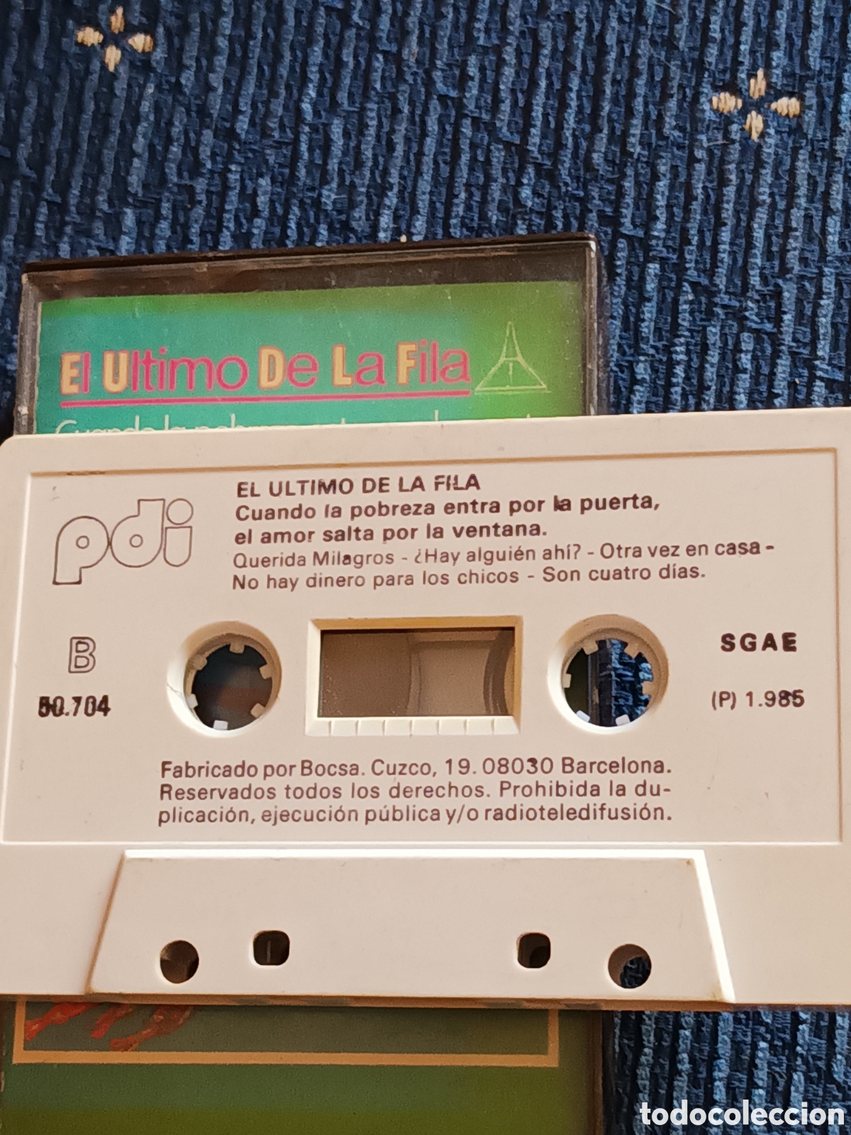 Casetes antiguos: El &uacute;ltimo de la fila casette - Foto 2