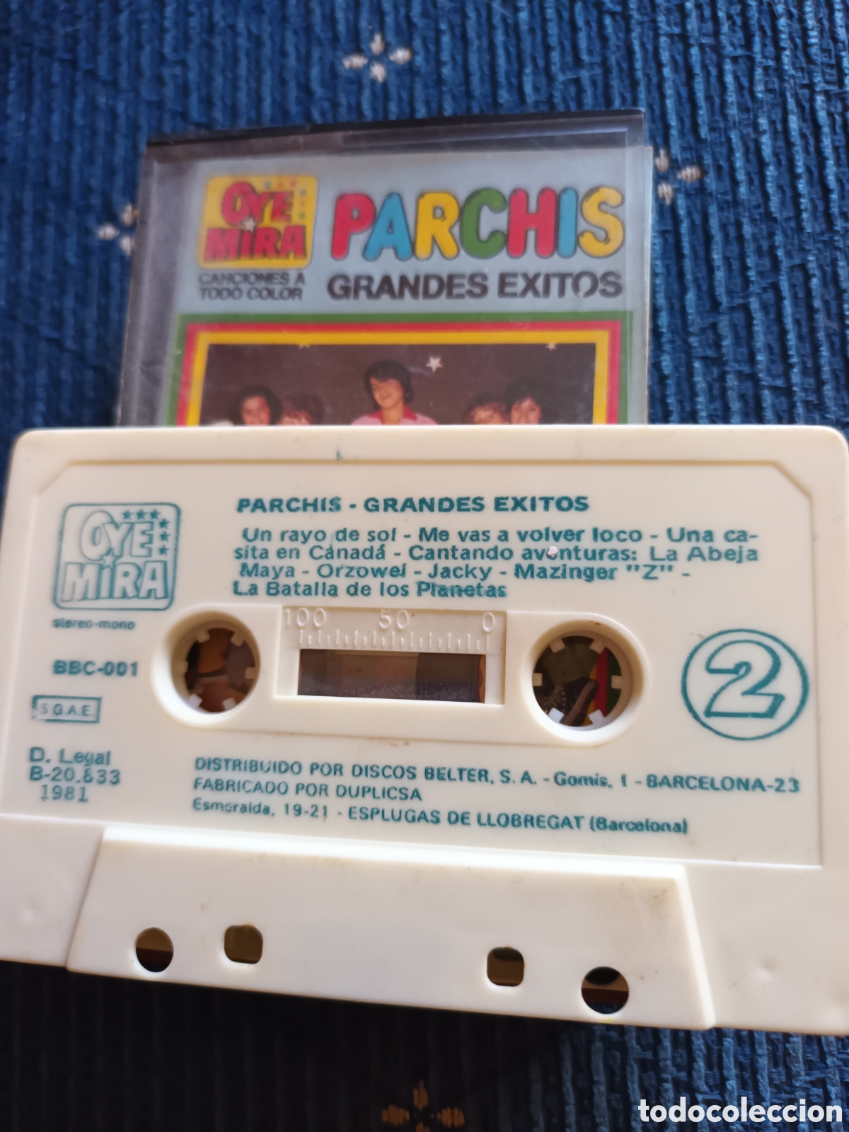 Casetes antiguos: Parch&iacute;s, casette - Foto 2