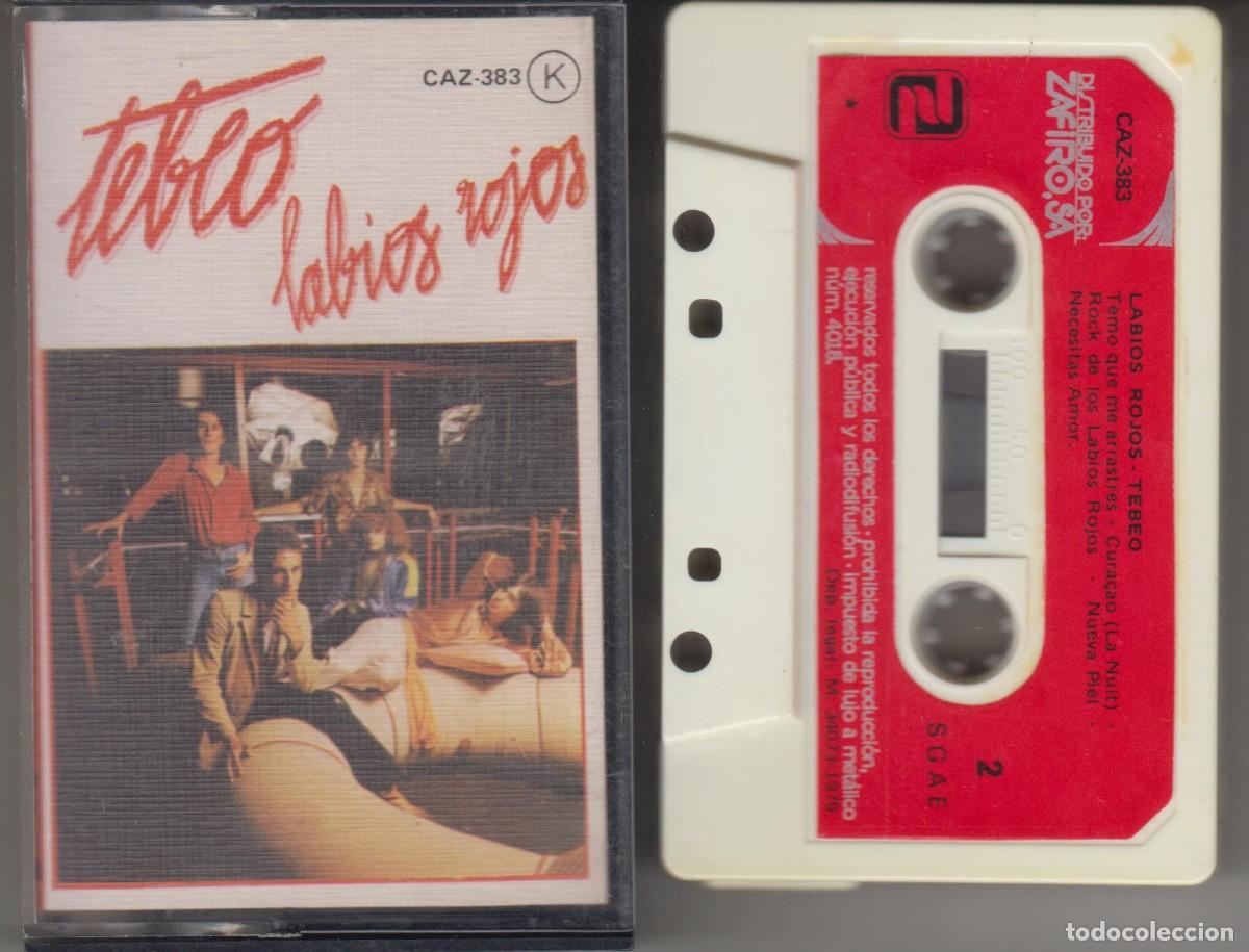 Casetes antiguos: Tebeo cassette Labios Rojos 1980 - Foto 1