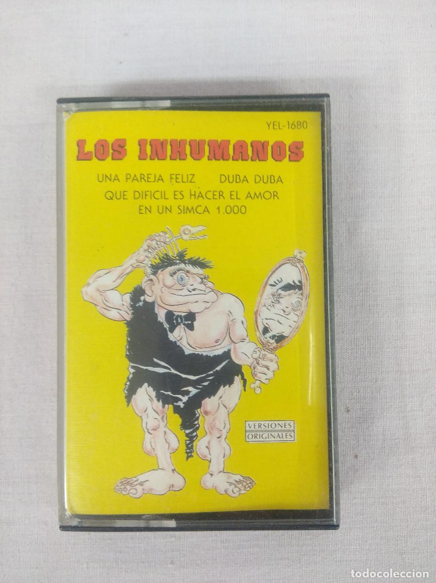 Casetes antiguos: LOS INHUMANOS/VERSIONES ORIGINALES/CASETE. - Foto 1