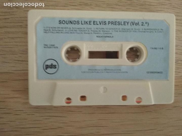 Casetes antiguos: Elvis Presley, sounds like vol,2 - Foto 3