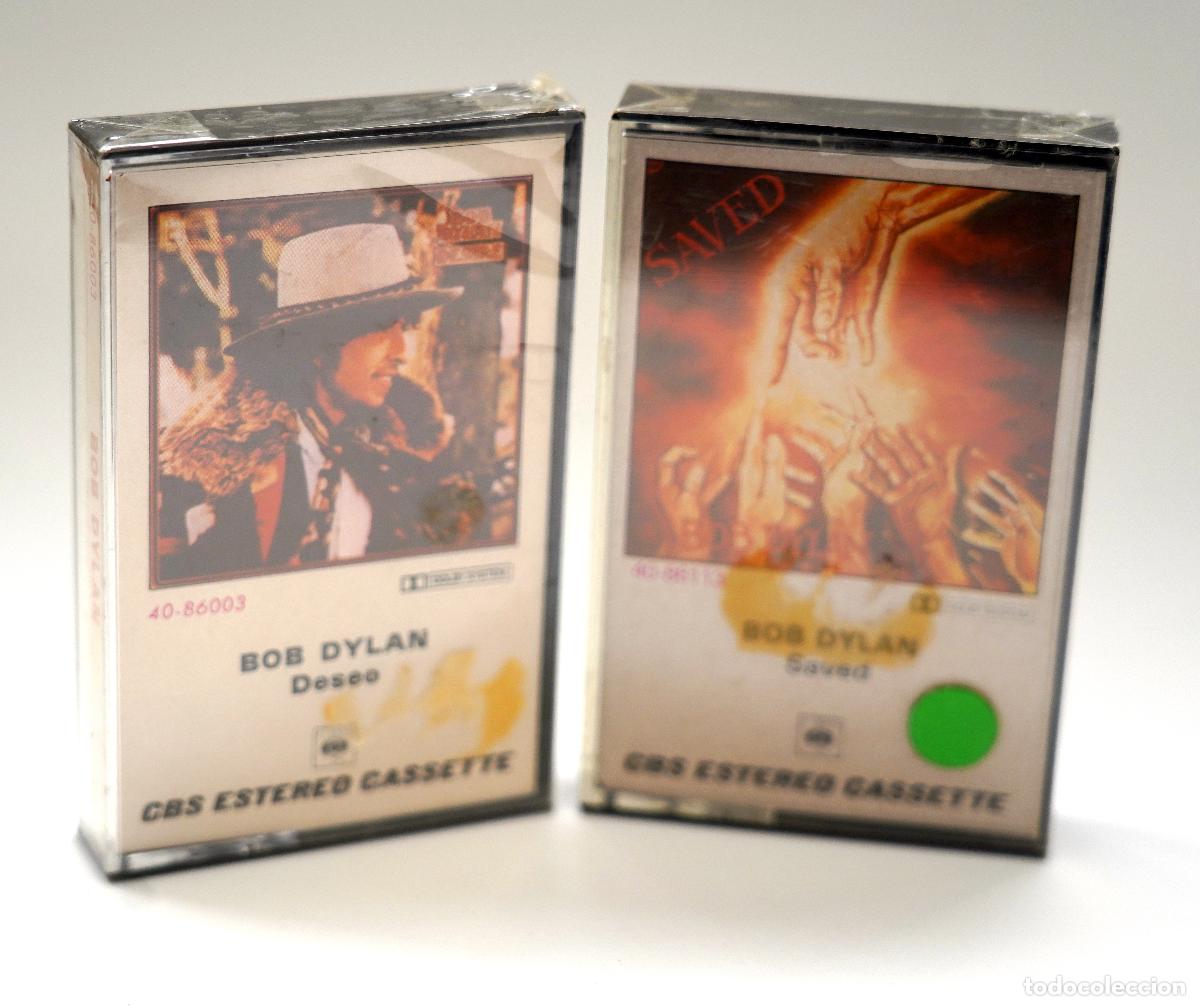 Casetes antiguos: CASETES BOB DYLAN , DESEO / SAVED - Foto 1