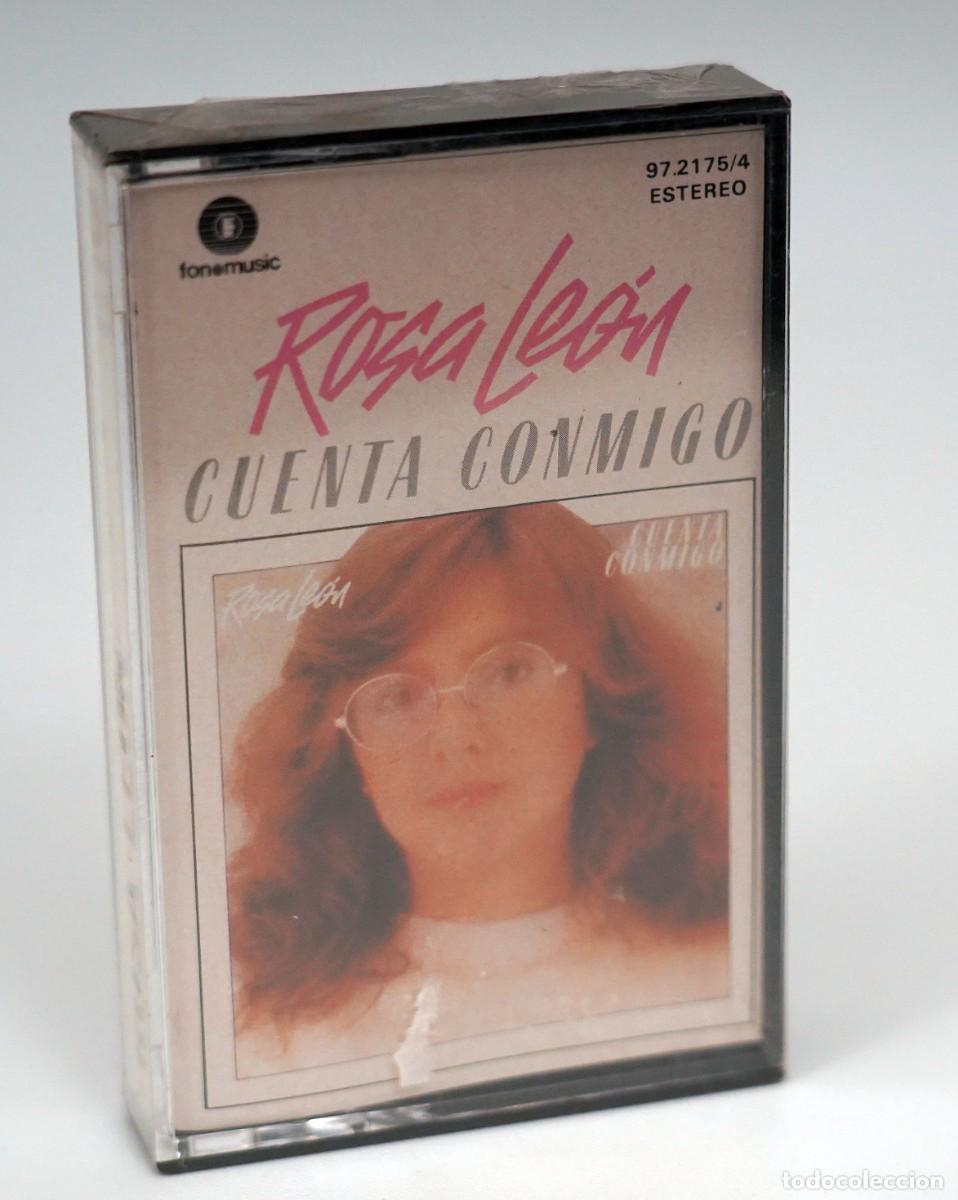 Casetes antiguos: Rosa Le&oacute;n &ndash; Cuenta Conmigo - Foto 1