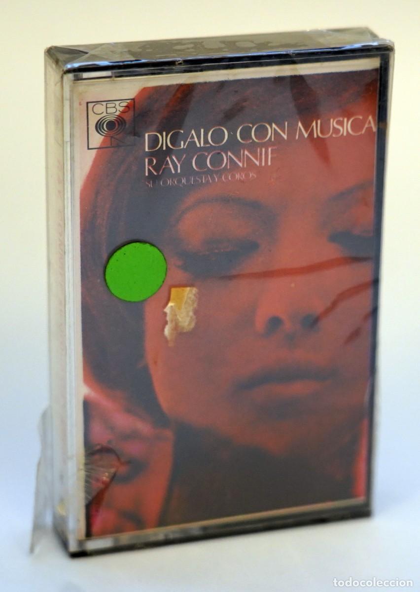 Casetes antiguos: RAY CONNIF -DIGALO CON MUSICA - Foto 1