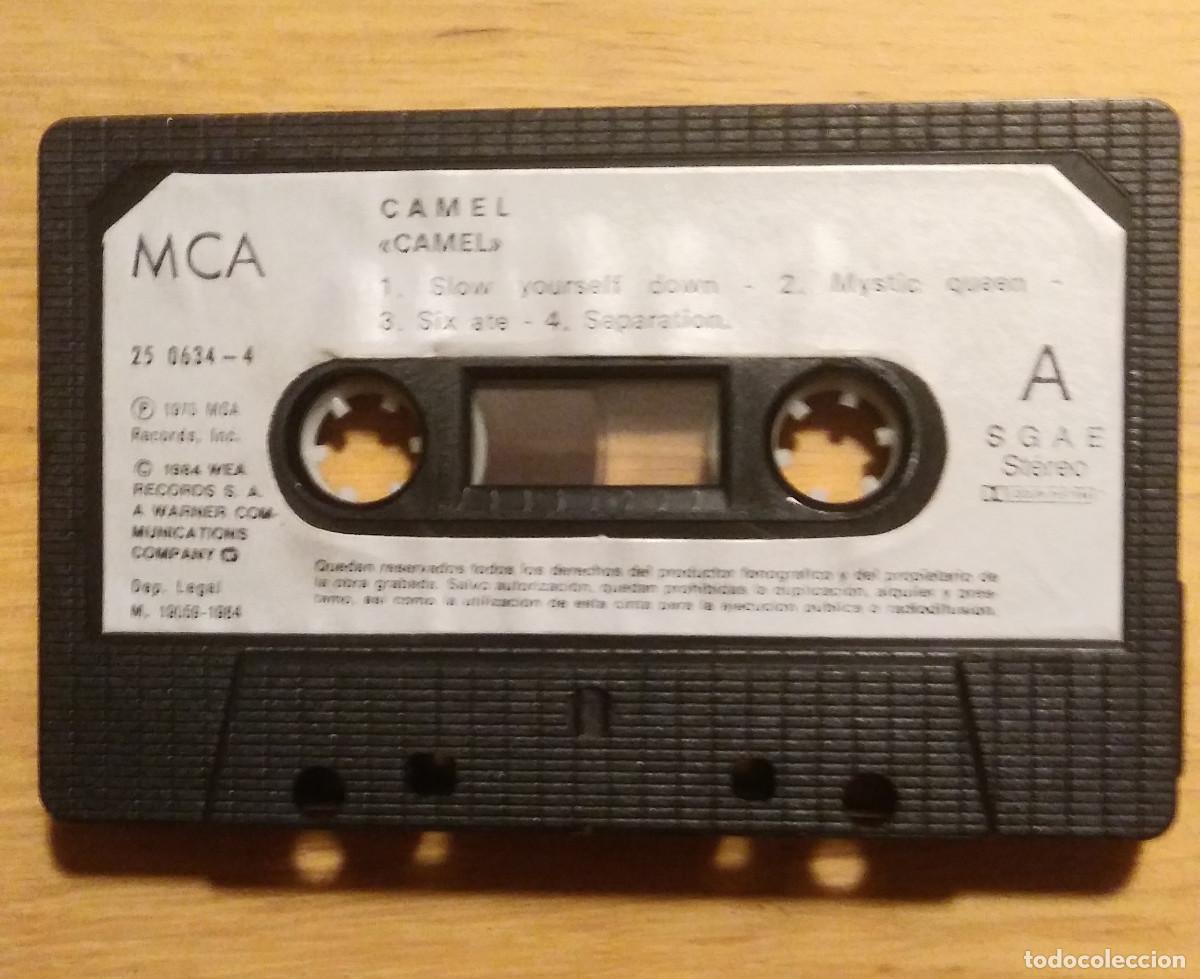 Casetes antiguos: CAMEL: &rdquo;CAMEL&rdquo; CASSETE 1984 - PROG ROCK - Foto 2