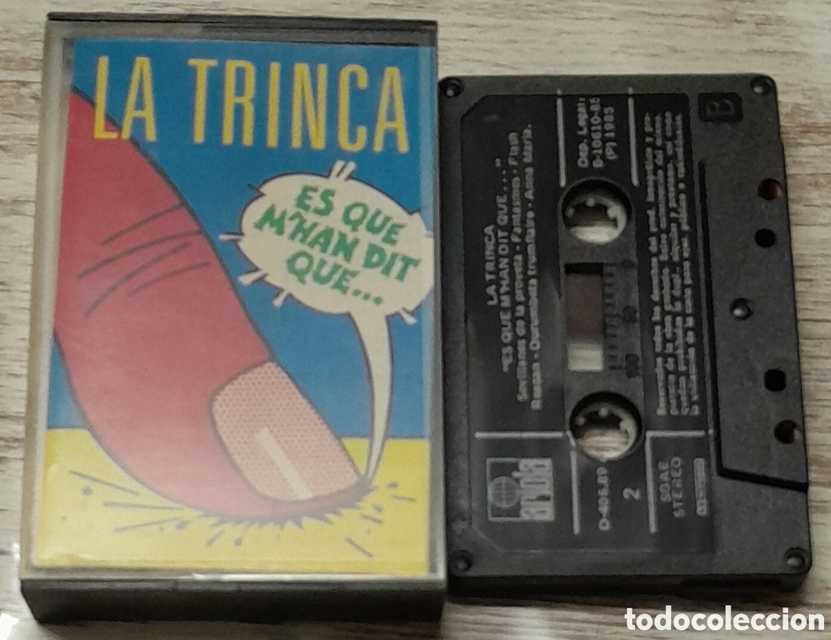 Casetes antiguos: LA TRINCA - ES QUE MHAN DIT QUE ... - Foto 1