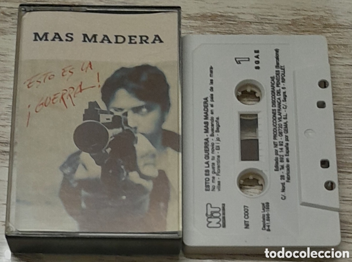Casetes antiguos: MAS MADERA - ESTO ES LA &iexcl;GUERRA! - Foto 1