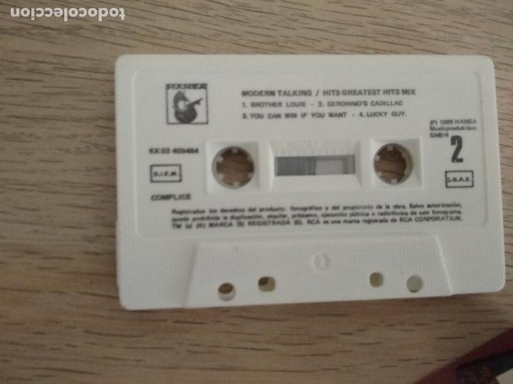 Casetes antiguos: Modern Talking &lrm;&ndash; Greatest Hits Mix 1988 - Foto 2