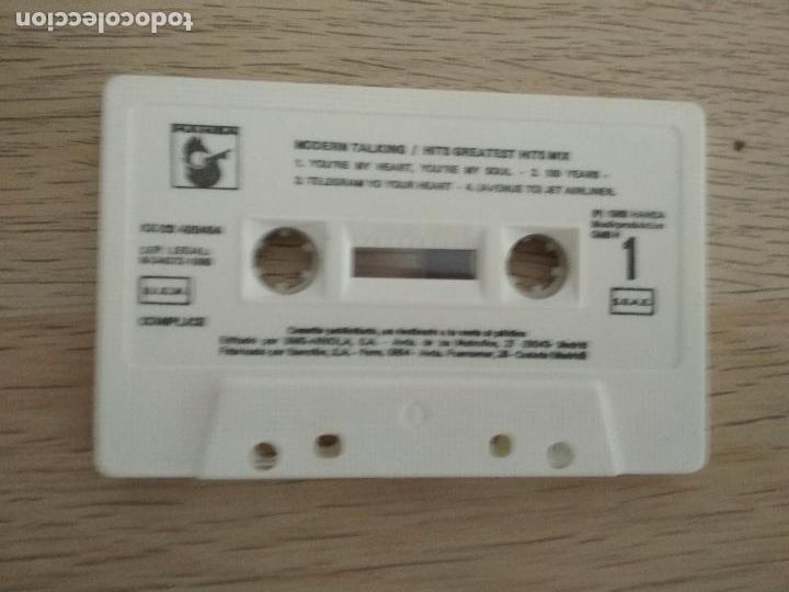 Casetes antiguos: Modern Talking &lrm;&ndash; Greatest Hits Mix 1988 - Foto 3