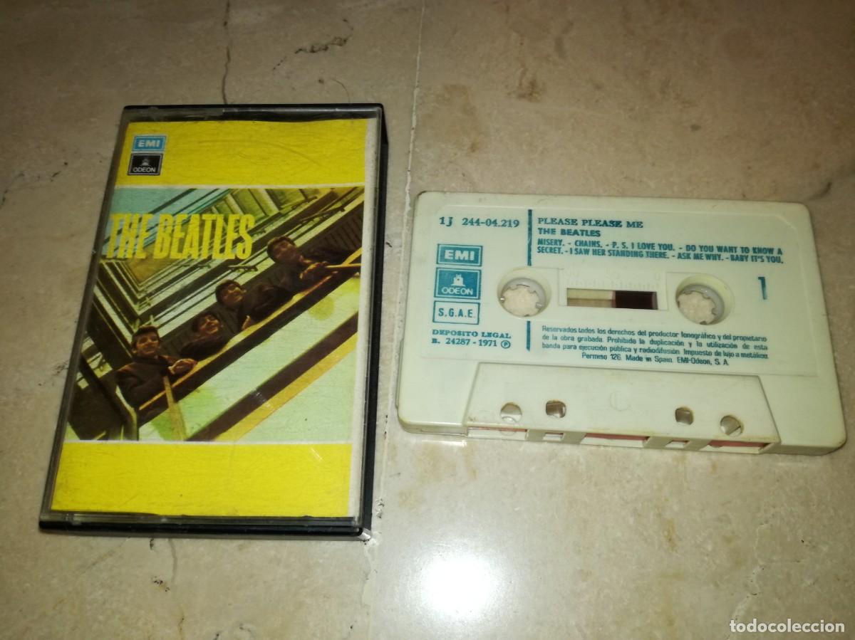 Casetes antiguos: THE BEATLES-PLEASE PLEASE ME-EDICION ESPA&Ntilde;OLA - Foto 1