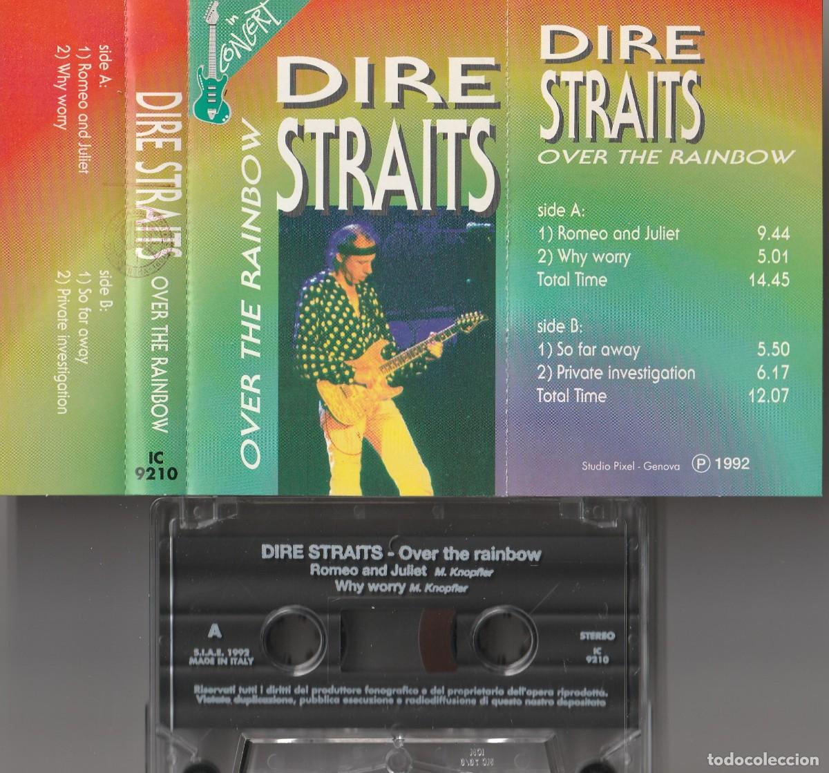 Casetes antiguos: DIRE STRAITS - OVER THE RAINBOW (CASSETTE IC 1992) - Foto 1