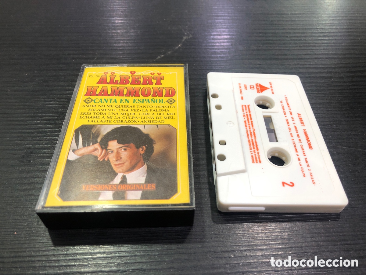 Casetes antiguos: Cinta cassette Albert Hammond (L92) - Foto 1