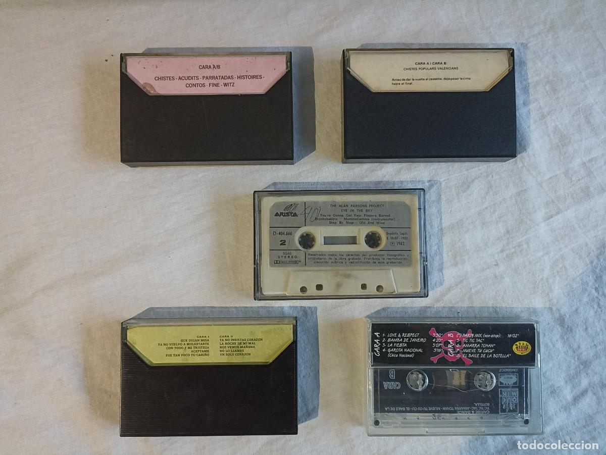 Casetes antiguos: Lote 5 casetes variados - Foto 2