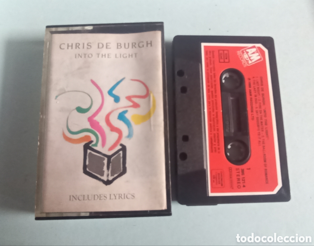 Casetes antiguos: Cinta Casete Chris de Burgh - Into the light - Foto 1