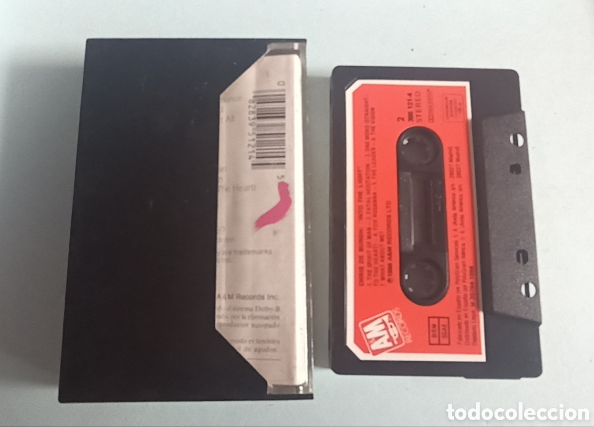 Casetes antiguos: Cinta Casete Chris de Burgh - Into the light - Foto 2