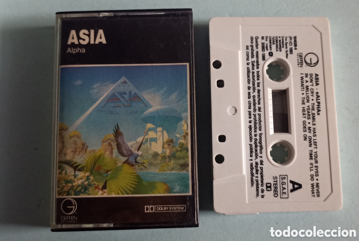 Casetes antiguos: Cinta Casete Asia - Alpha - Foto 1